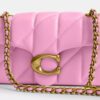 Gență de umăr Tabby 20 cu matlasare tip pernă