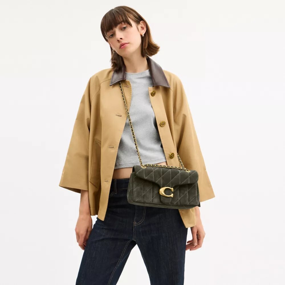 Gență de umăr Tabby 26 cu matlasare