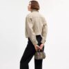 Gență mini Rowan cu curea transversală, din jacquard caracteristic cu broderie florală