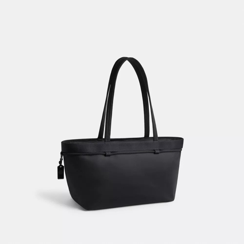 Gență Tote Coachtopia cu fundă în formă de buclă