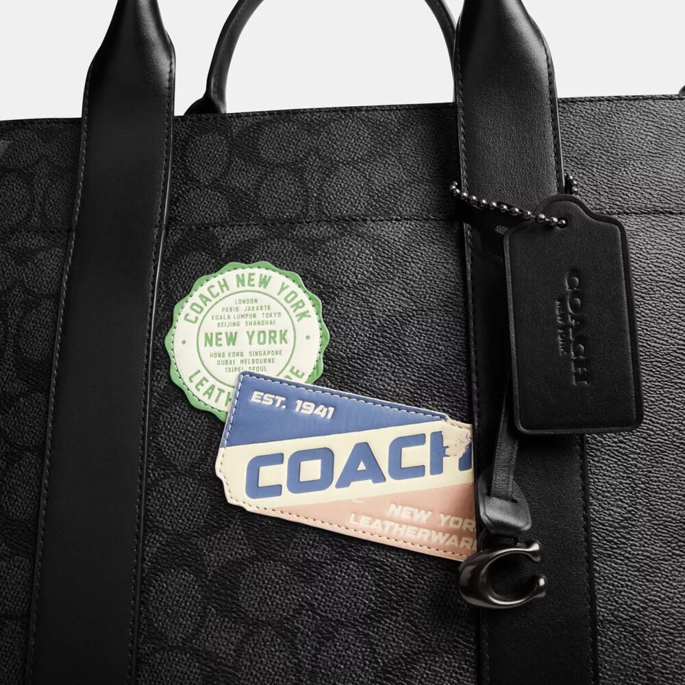 Gență Wesley din Signature Canvas cu patch-uri