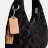 Gența crossbody mini Carmen, din denim caracteristic