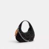 Gența crossbody mini Carmen, din denim caracteristic