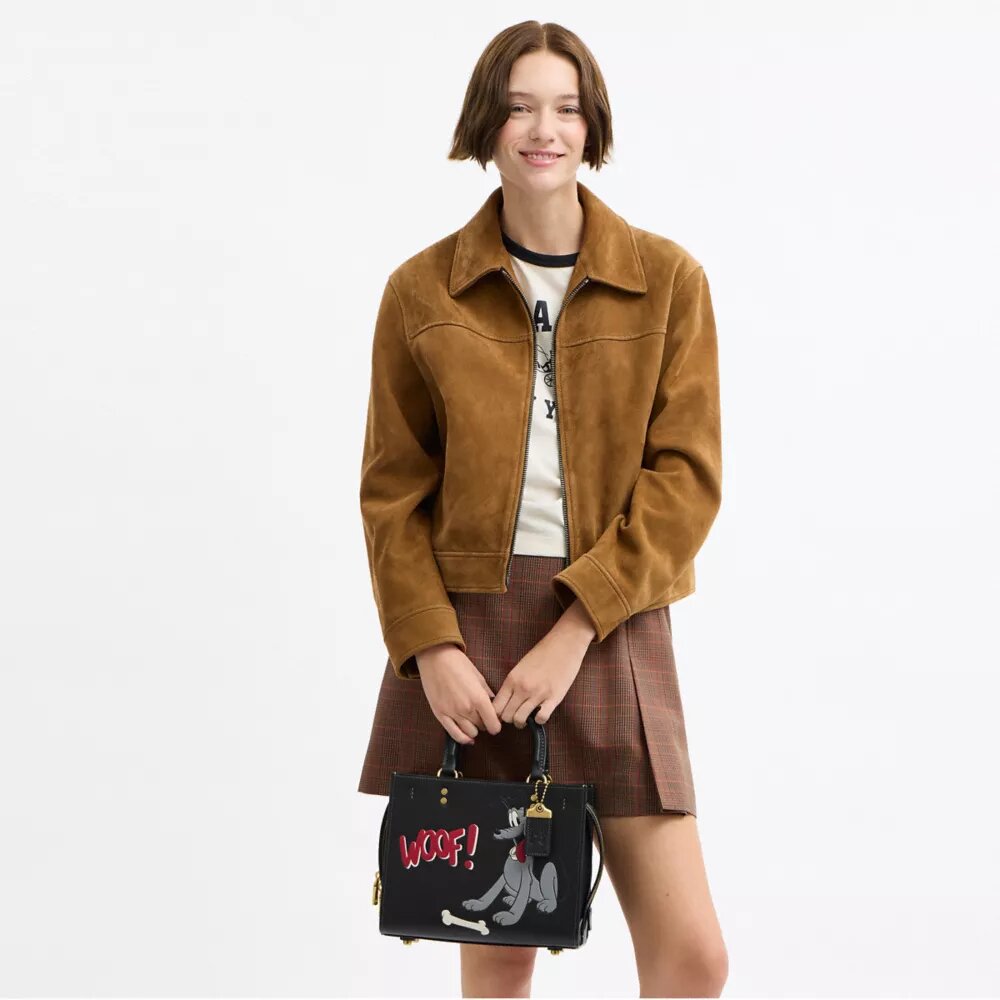 Gența Disney X Coach Rogue 25 cu Pluto