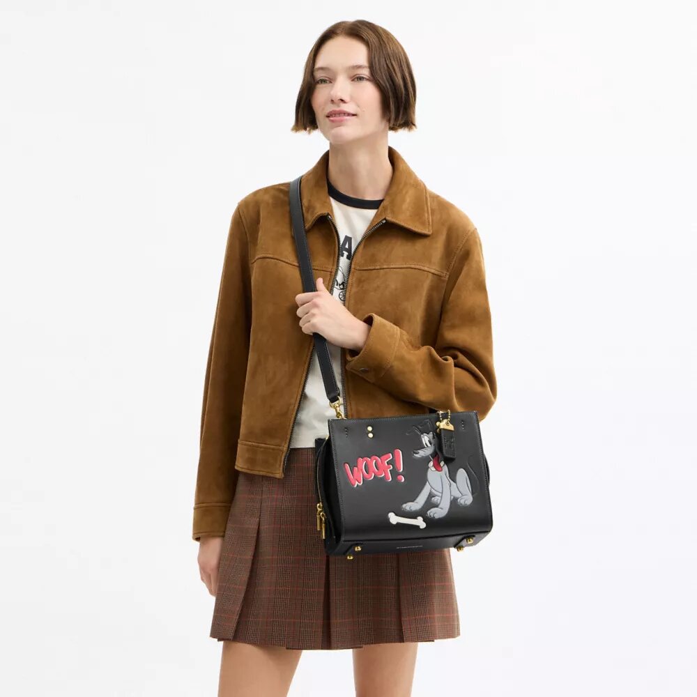 Gența Disney X Coach Rogue 25 cu Pluto