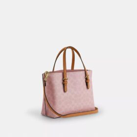 Gența Mollie Tote de 25 in din Signature Canvas cu pandantive