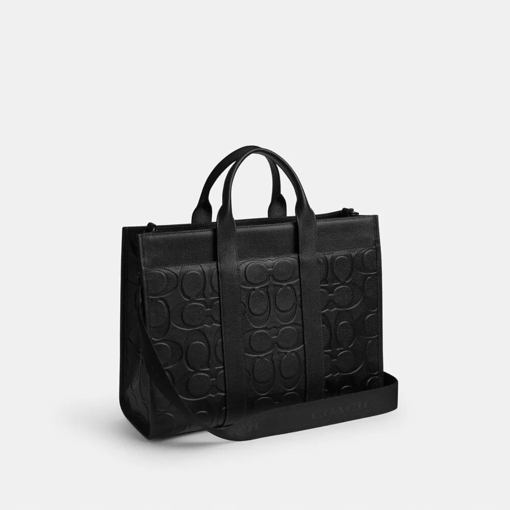 Gența Wesley din piele „Signature” Maxi