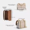 Genți crossbody mini Klare cu curea transversală din Signature Canvas
