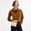Genți crossbody mini Klare cu curea transversală din Signature Canvas