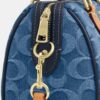 Genți crossbody mini Rowan cu curea transversală, din denim caracteristic
