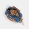 Genți crossbody mini Rowan cu curea transversală, din denim caracteristic