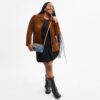 Genți crossbody mini Rowan cu curea transversală, din denim caracteristic