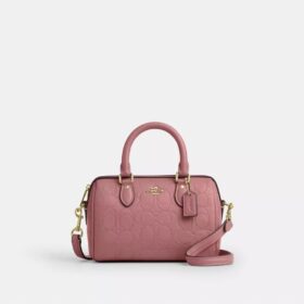 Genți crossbody mini Rowan din piele semnătură