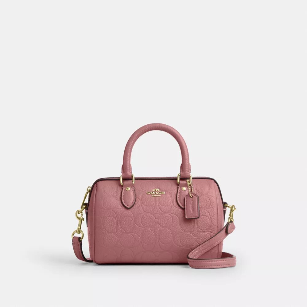 Genți crossbody mini Rowan din piele semnătură
