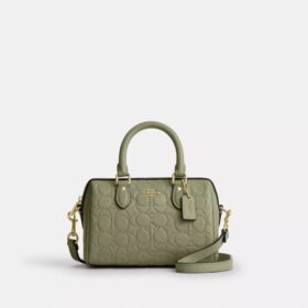 Genți crossbody mini Rowan din piele semnătură