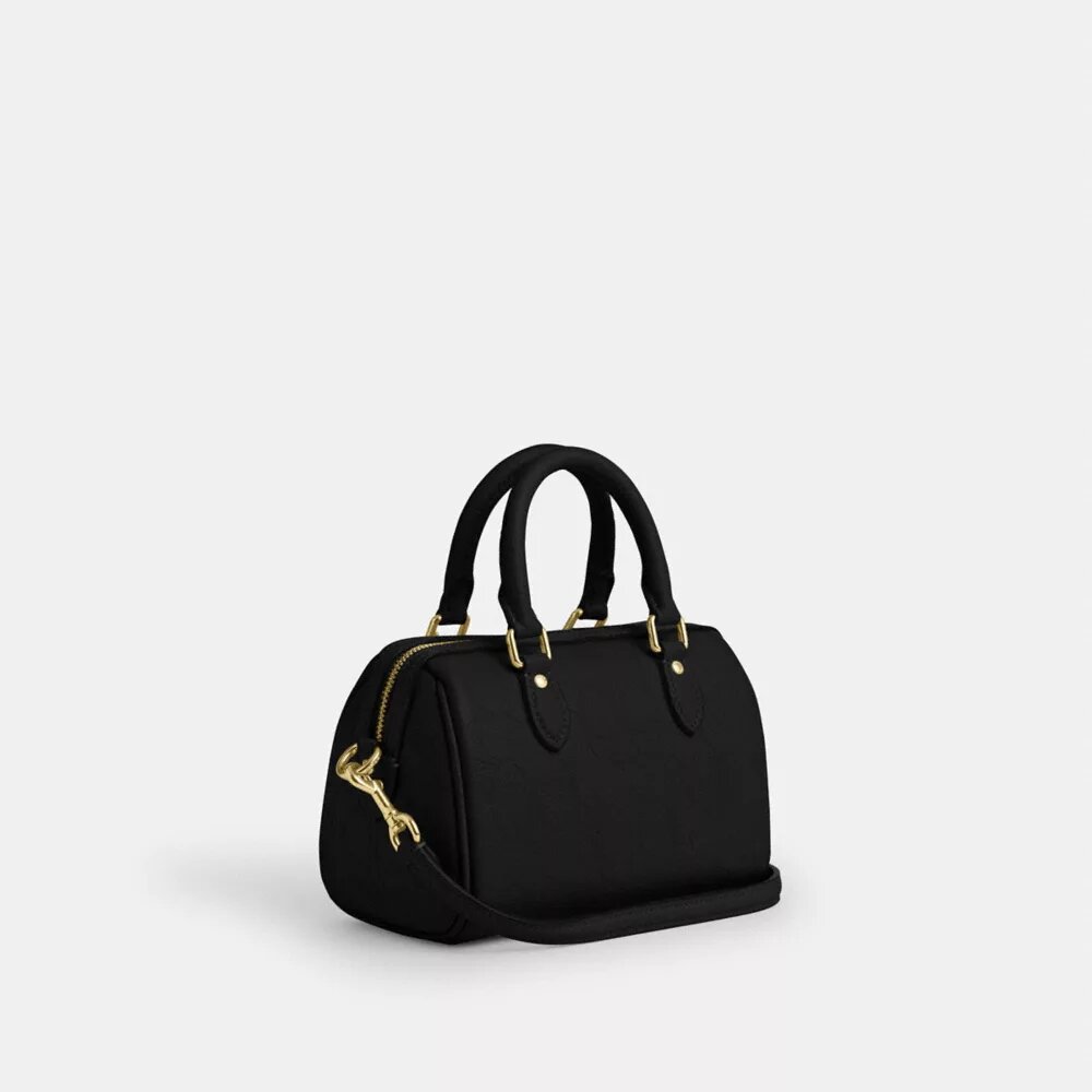 Genți crossbody mini Rowan din piele semnătură