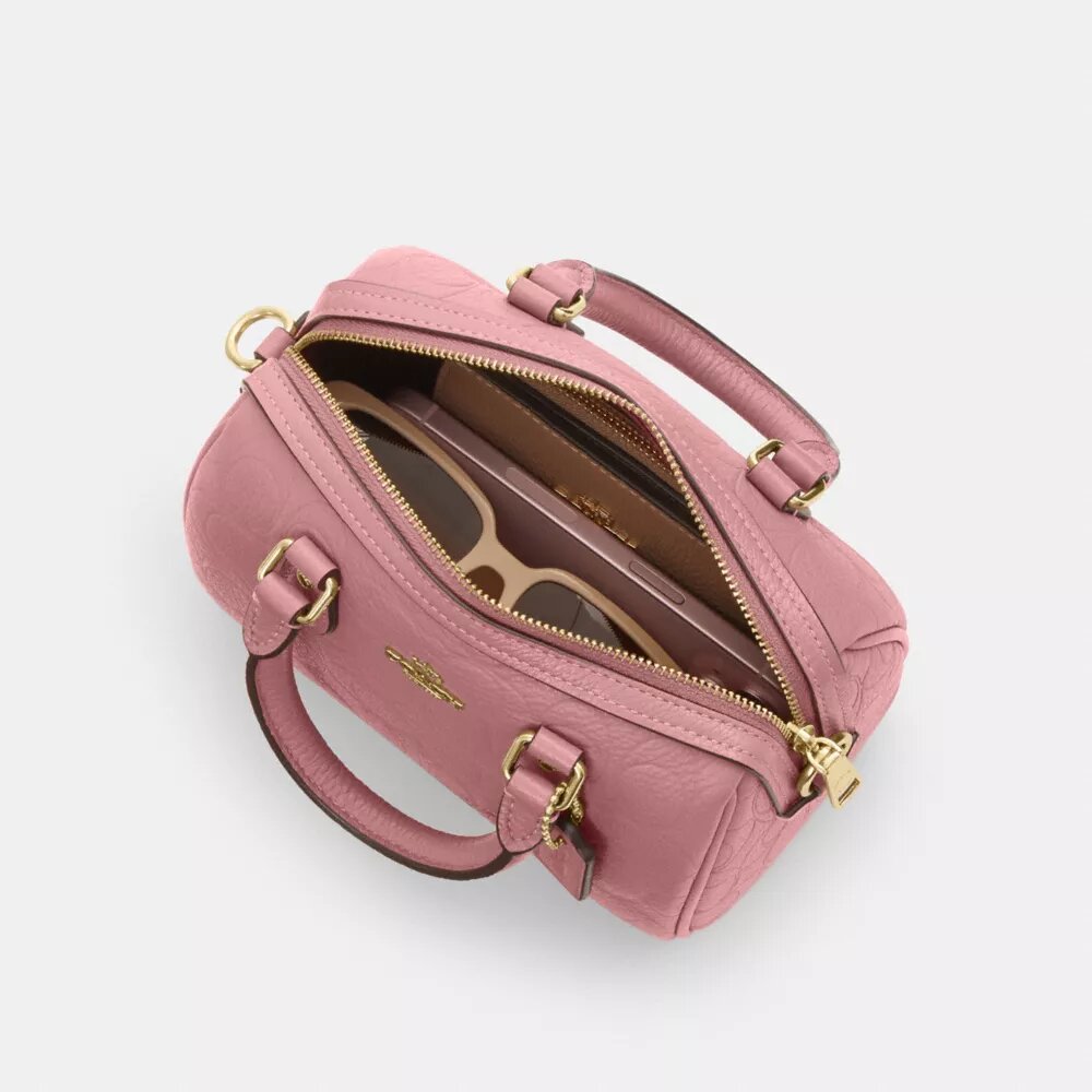 Genți crossbody mini Rowan din piele semnătură