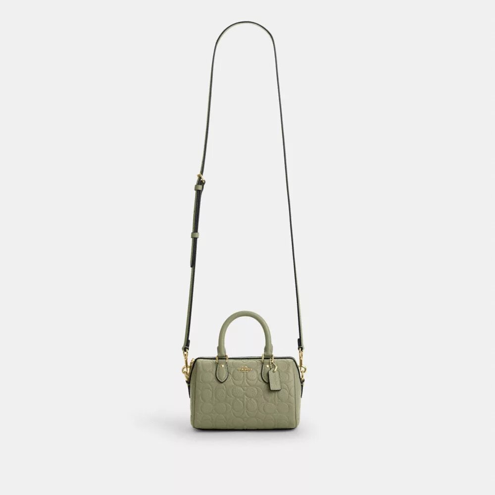 Genți crossbody mini Rowan din piele semnătură