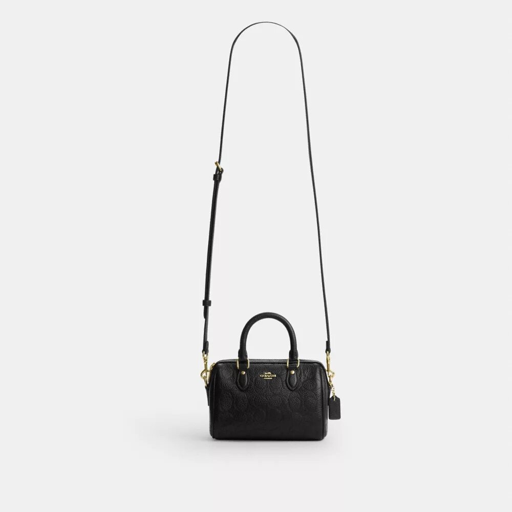 Genți crossbody mini Rowan din piele semnătură