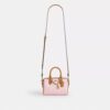 Genți crossbody mini Rowan din Signature Canvas cu pandantive