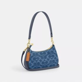 Genți crossbody mini Teri din denim caracteristic
