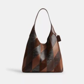 Genți de umăr Brooklyn 39 cu patchwork din piele de șarpe