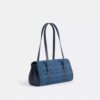 Genți de umăr cu clapă Bridget din denim caracteristic