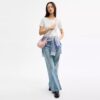 Genți de umăr Emily din denim semnătura