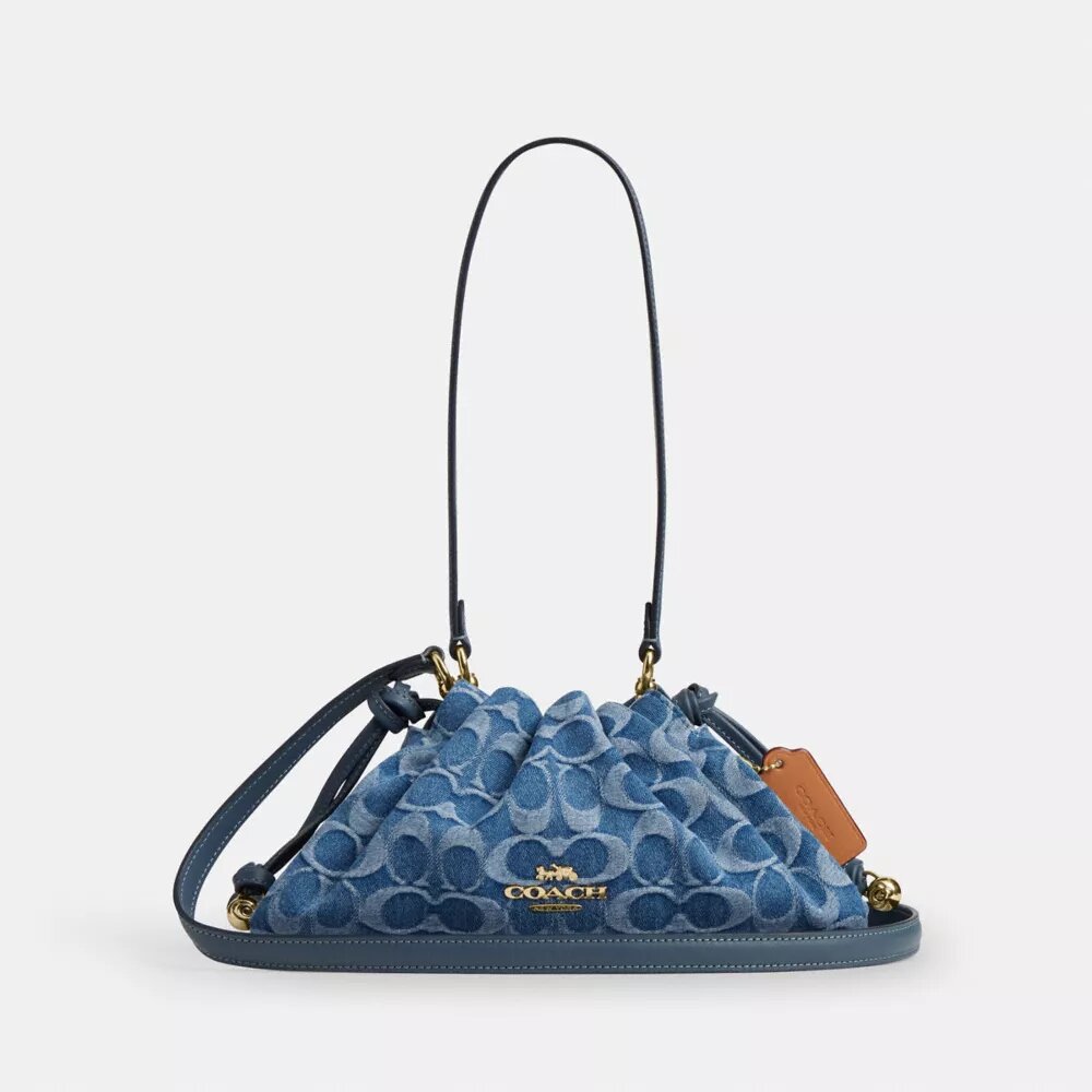 Genți de umăr Faye din denim caracteristic
