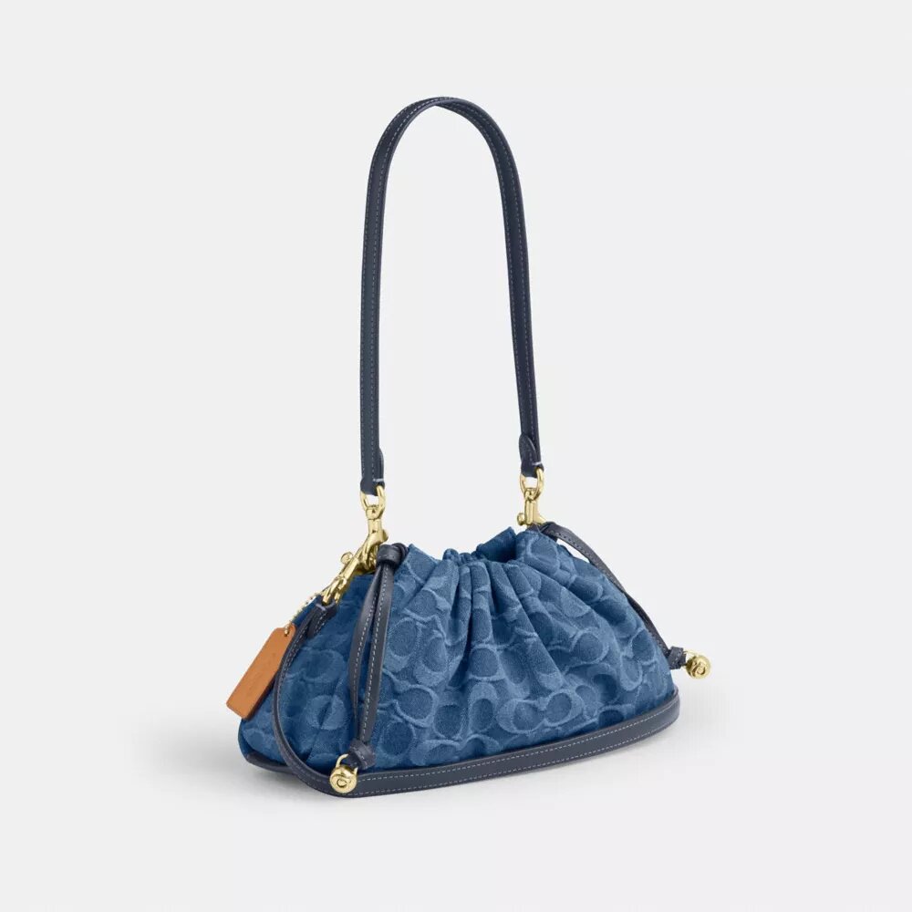Genți de umăr Faye din denim caracteristic