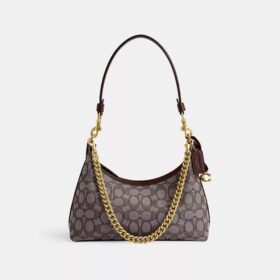 Genți de umăr Juliet 25 în model Jacquard semnătura