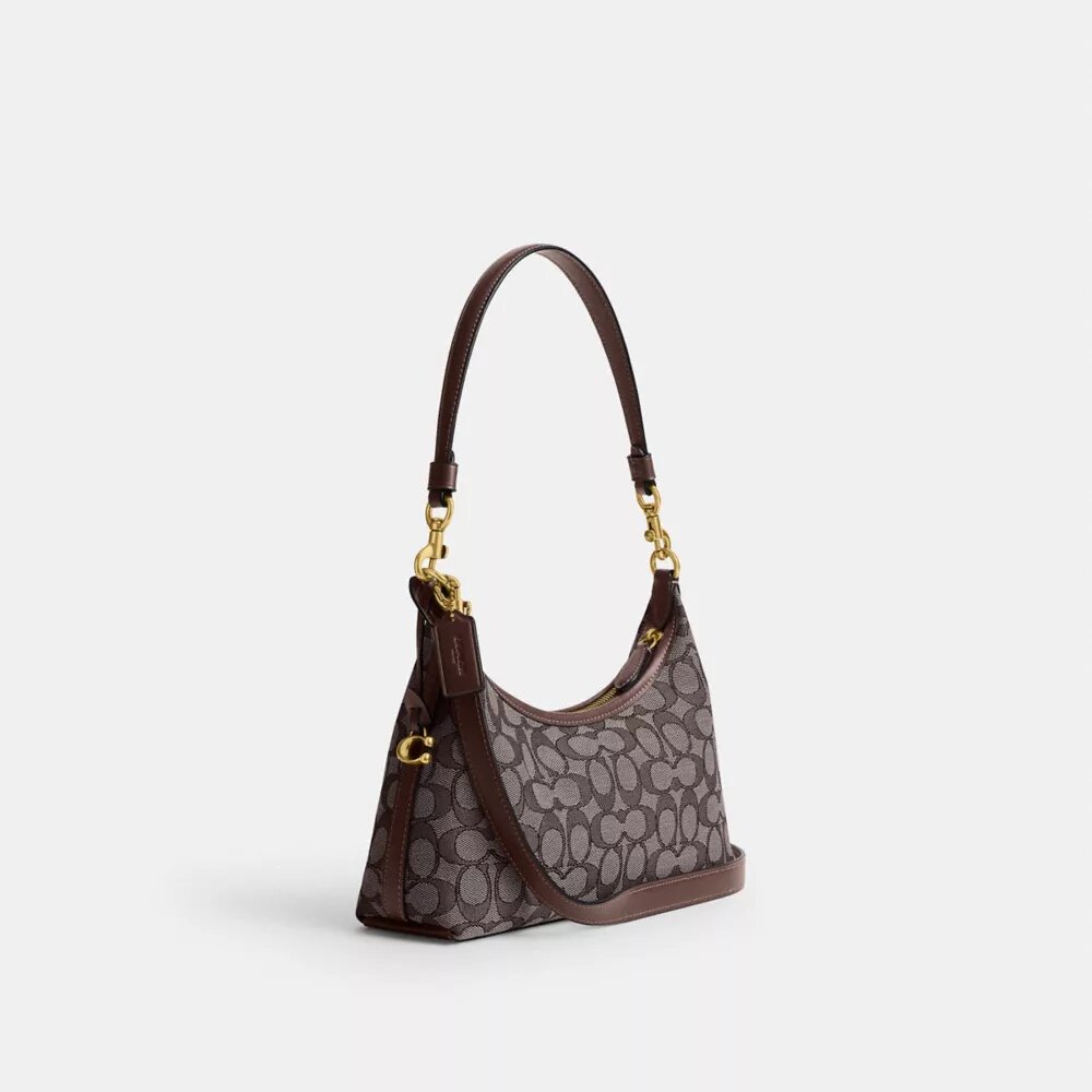 Genți de umăr Juliet 25 în model Jacquard semnătura