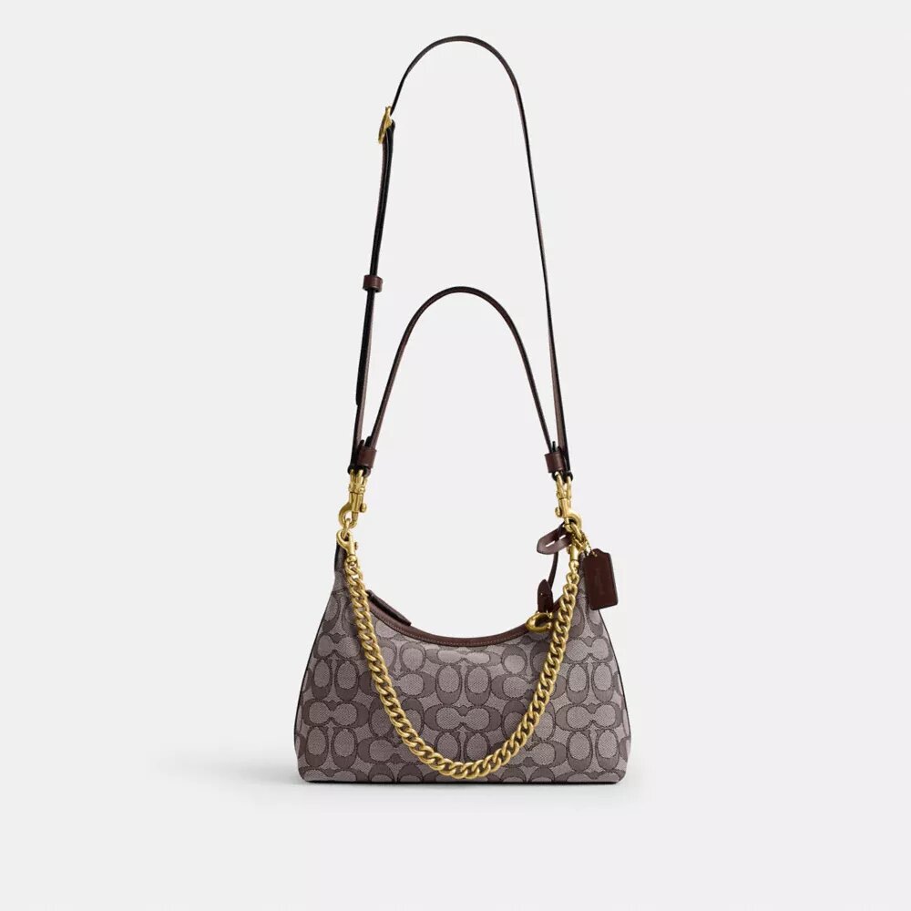 Genți de umăr Juliet 25 în model Jacquard semnătura
