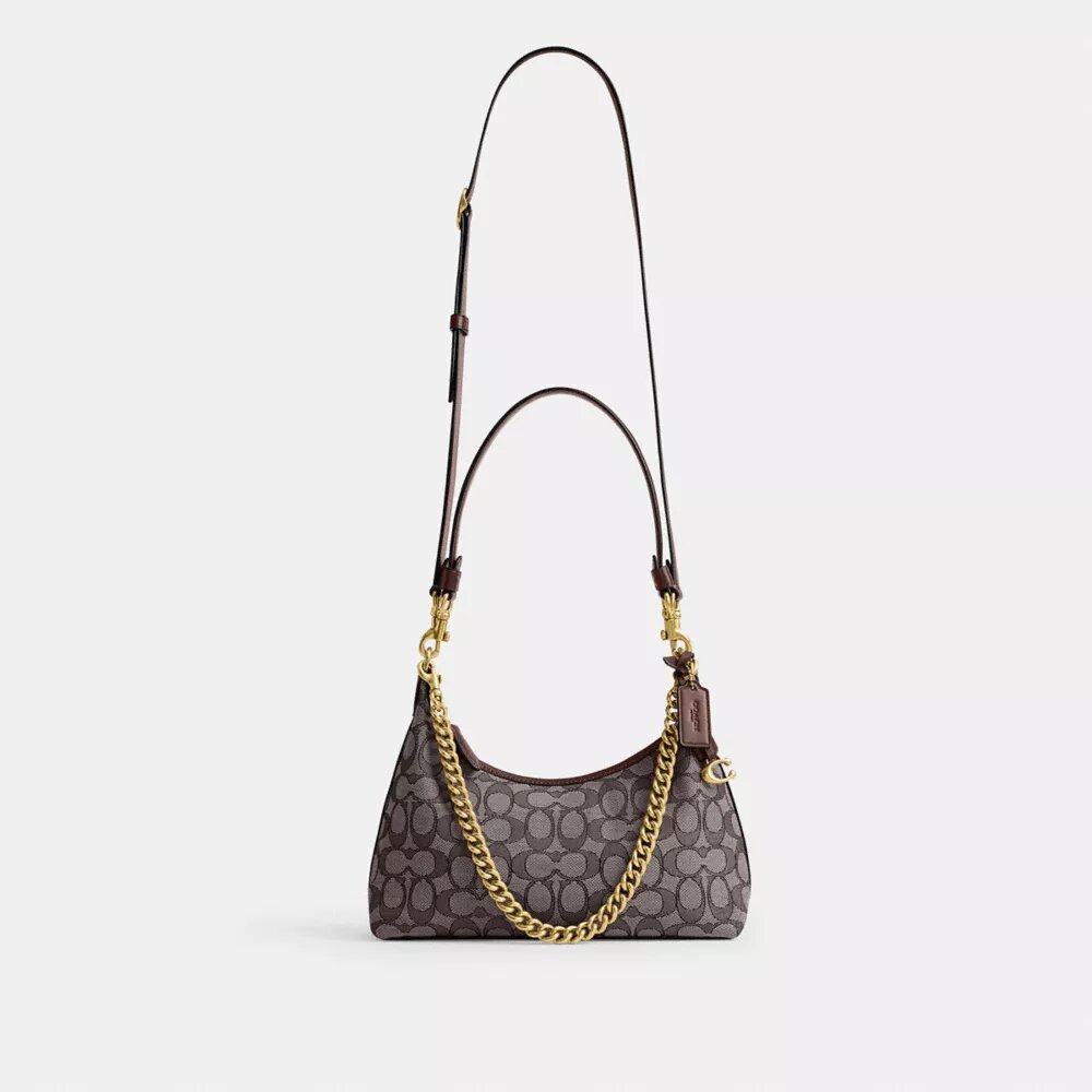 Genți de umăr Juliet 25 în model Jacquard semnătura