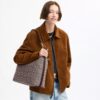 Genți de umăr Juliet 38 în jacquard semnătura