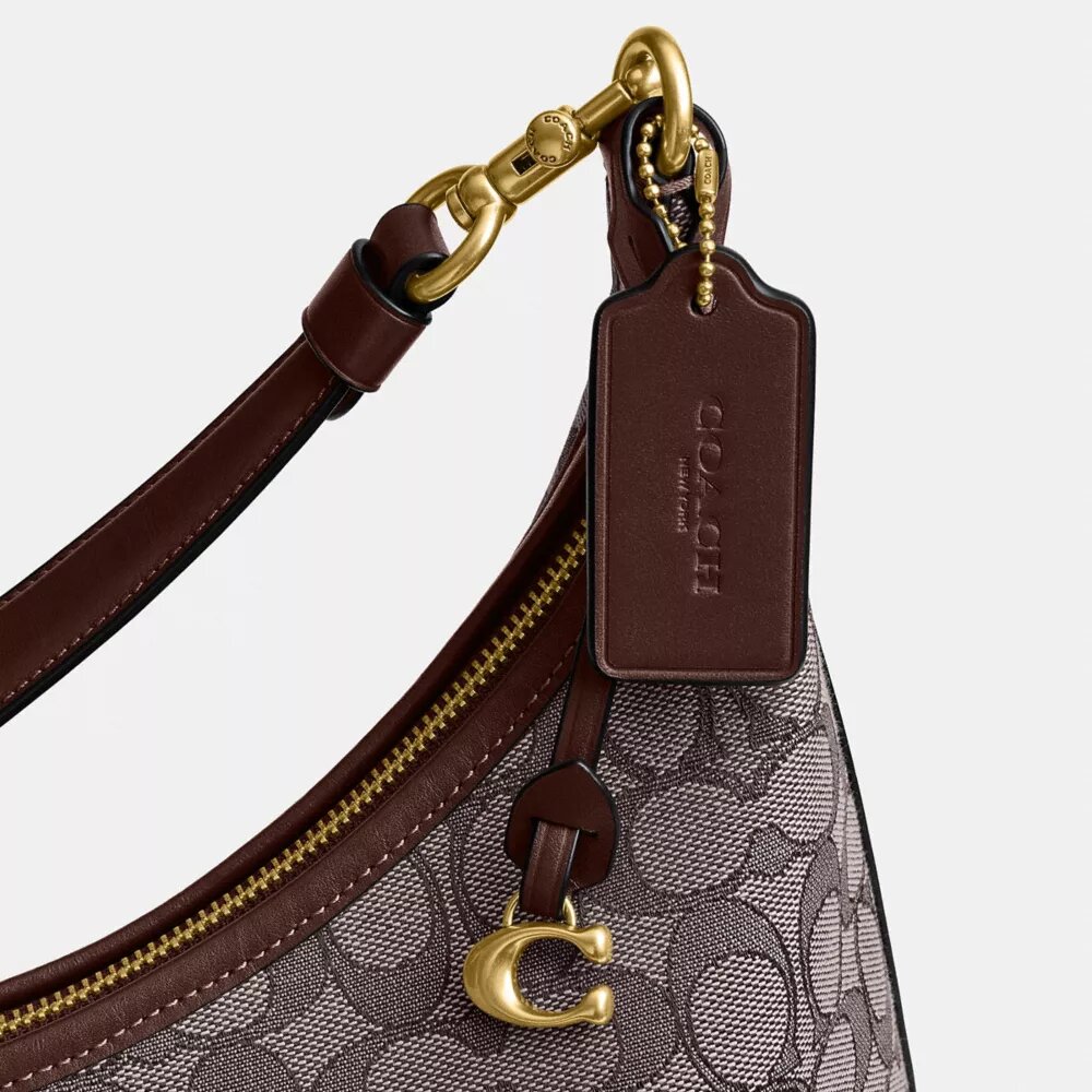 Genți de umăr Juliet 38 în jacquard semnătura