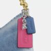 Genți de umăr Laurel din denim „Loved” cu pandantive