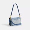 Genți de umăr Tabby 26 cu patchwork din denim reciclat