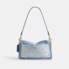 Genți de umăr Tabby 26 cu patchwork din denim reciclat