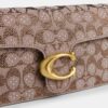 Genți de umăr Tabby 26 în model Jacquard Crystal Signature