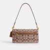 Genți de umăr Tabby 26 în model Jacquard Crystal Signature