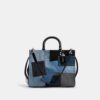 Genți Rogue cu patchwork din denim reciclat