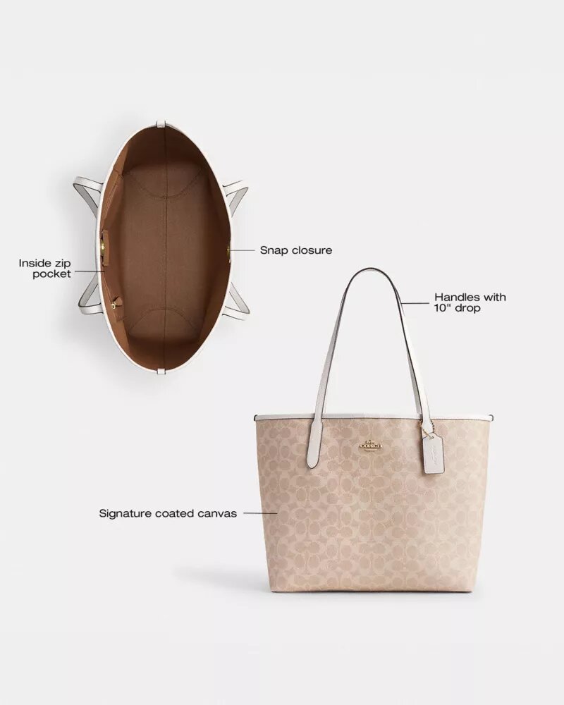 Genți Tote din Signature Canvas