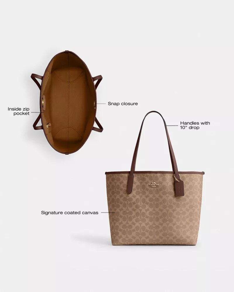Genți Tote din Signature Canvas
