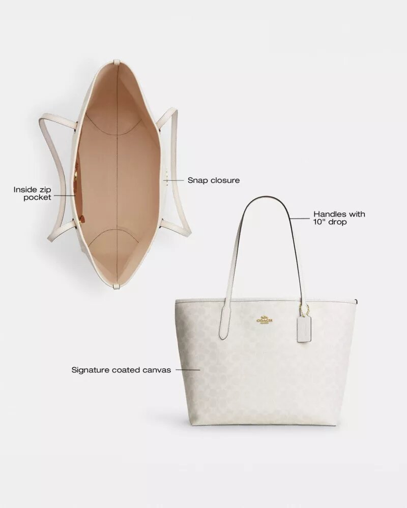 Genți Tote din Signature Canvas