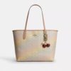 Genți Tote din Signature Canvas Rainbow