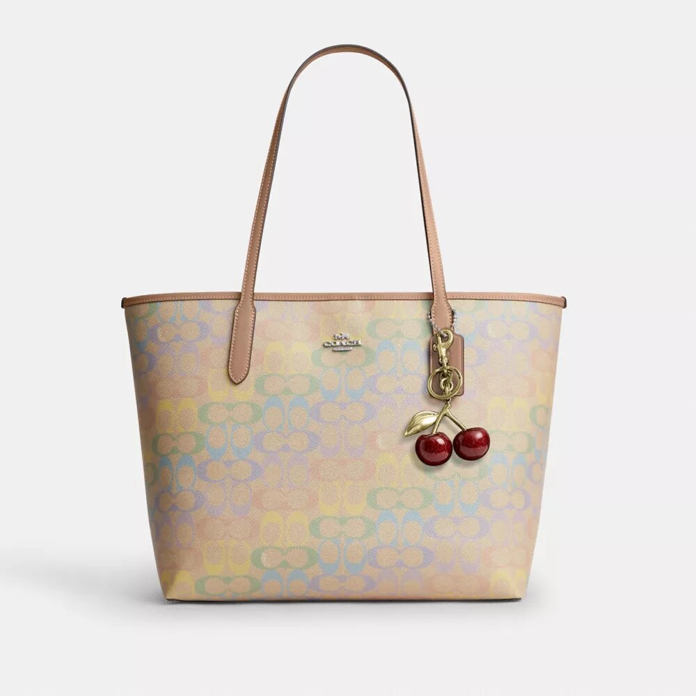 Genți Tote din Signature Canvas Rainbow