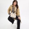 Genți Tote Disney X Coach Cargo 26 cu Mickey Mouse, din pânză de bumbac regenerativ