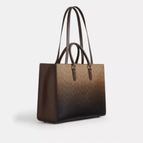 Genți Tote Maggie din pânză Ombre Signature Canvas