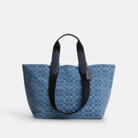 Genți Tote mică de turism din denim caracteristic